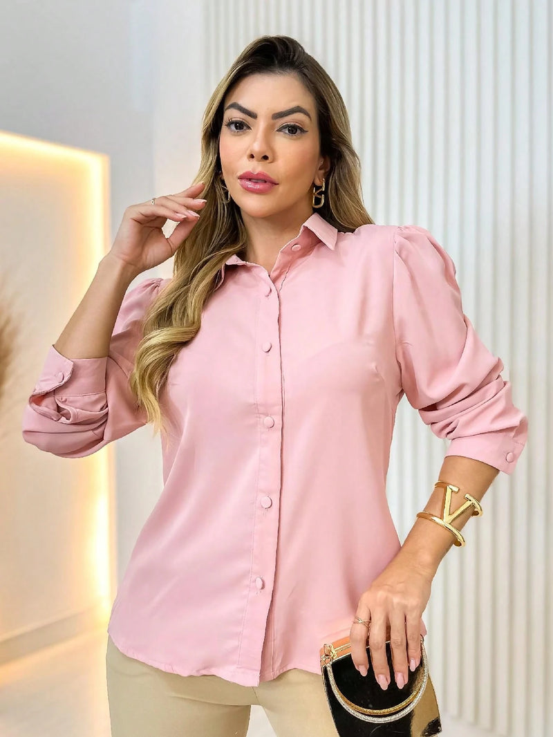 Blusa social feminina