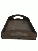 Kit 6 Xícaras Com Bandeja Cantinho do Café MDF