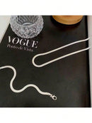 Kit Conjunto Colar e Pulseira Banhada a Ouro 18k a prata 925