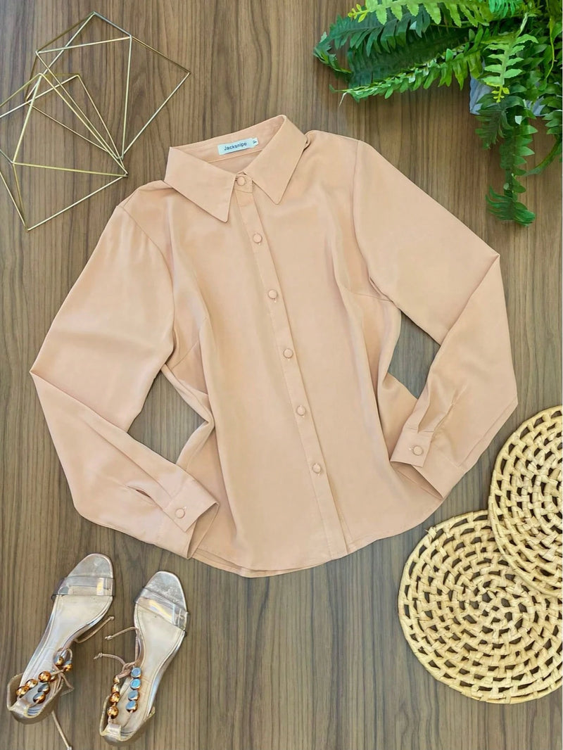 Blusa social feminina