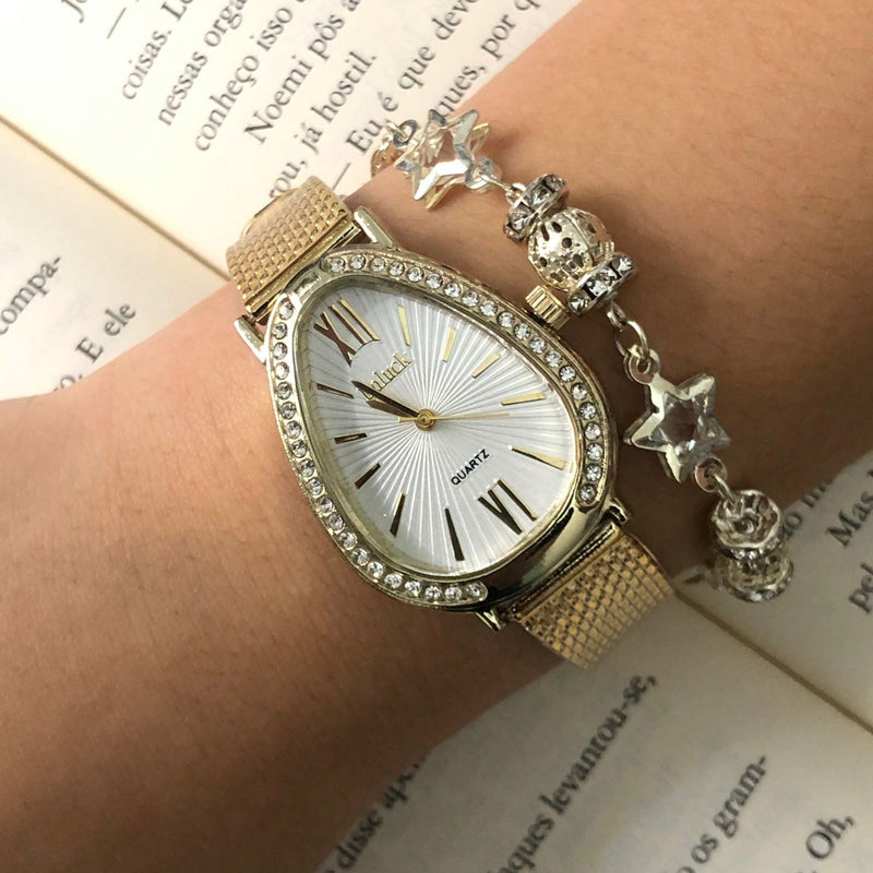 Relógio de Pulso Feminino elegante.