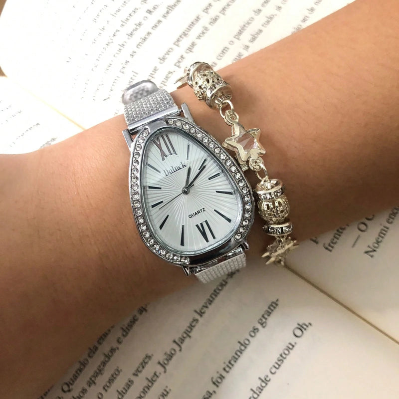 Relógio de Pulso Feminino elegante.