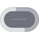 Tapete Absorvente Antiderrapante Para Banheiro