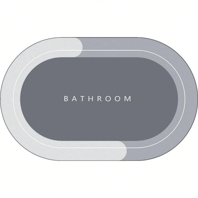 Tapete Absorvente Antiderrapante Para Banheiro