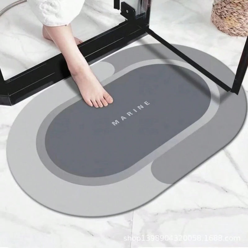 Tapete Absorvente Antiderrapante Para Banheiro