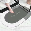 Tapete Absorvente Antiderrapante Para Banheiro