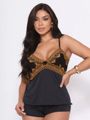 Baby Doll Renda bicolor