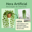 Trepadeira Artificial 2x2M com Vaso