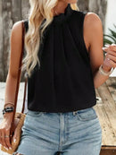 Blusa Social Regata Gola Alta 