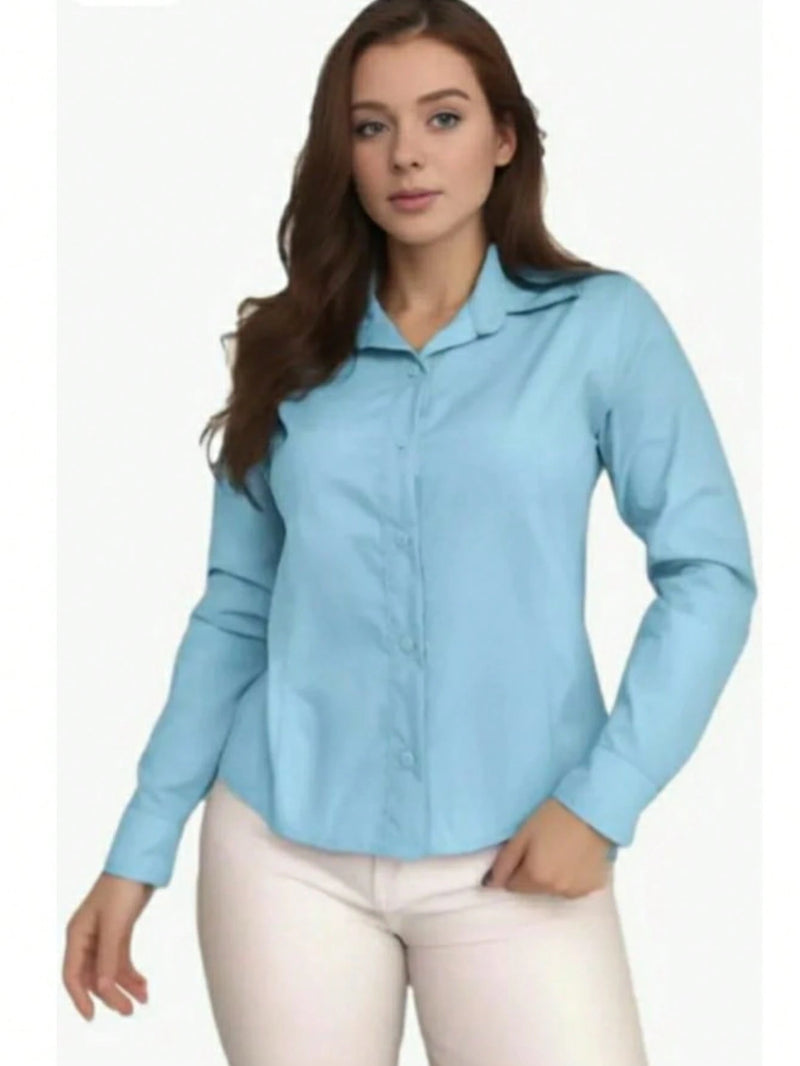 Camisa Social Listrada estilo Clean Girl/Woman