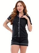Pijama Feminino manga curta