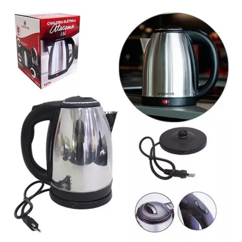 Chaleira Elétrica Inox 127v